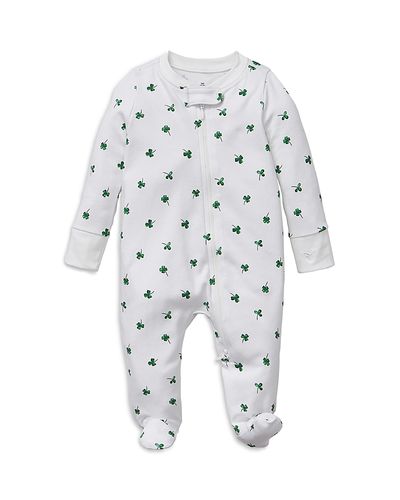 Petite Plume Petite Plume Girls' Pima Cotton Shamrock Romper
