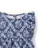 Petite Plume Petite Plume Girls' Twill Ruffled Romper - 3