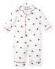 Petite Plume Petite Plume Holiday Journey Cotton Blend Romper - 1