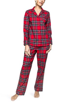 Petite Plume Petite Plume Imperial Tartan Cotton Pajamas