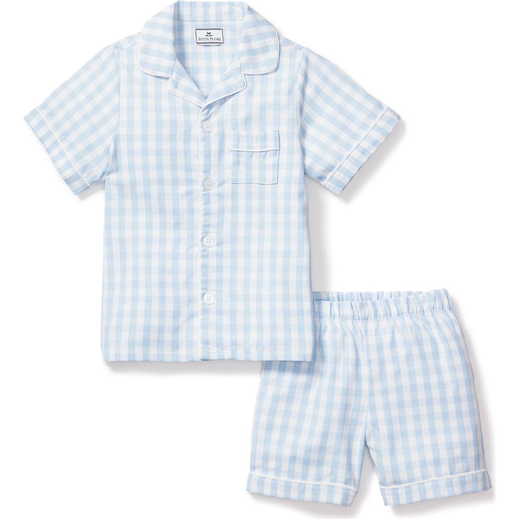 Petite Plume Petite Plume Kids' Gingham Pajama Short Set