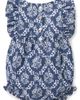 Petite Plume Petite Plume Kids' Ruffled Twill Romper - 2