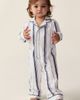 Petite Plume Petite Plume Kids' Stripe One-Piece Pajama Romper - 1