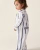 Petite Plume Petite Plume Kids' Stripe One-Piece Pajama Romper - 2