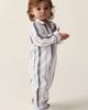 Petite Plume Petite Plume Kids' Stripe One-Piece Pajama Romper - 3