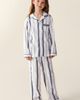 Petite Plume Petite Plume Kids' Stripe Twill Two-Piece Pajamas - 1