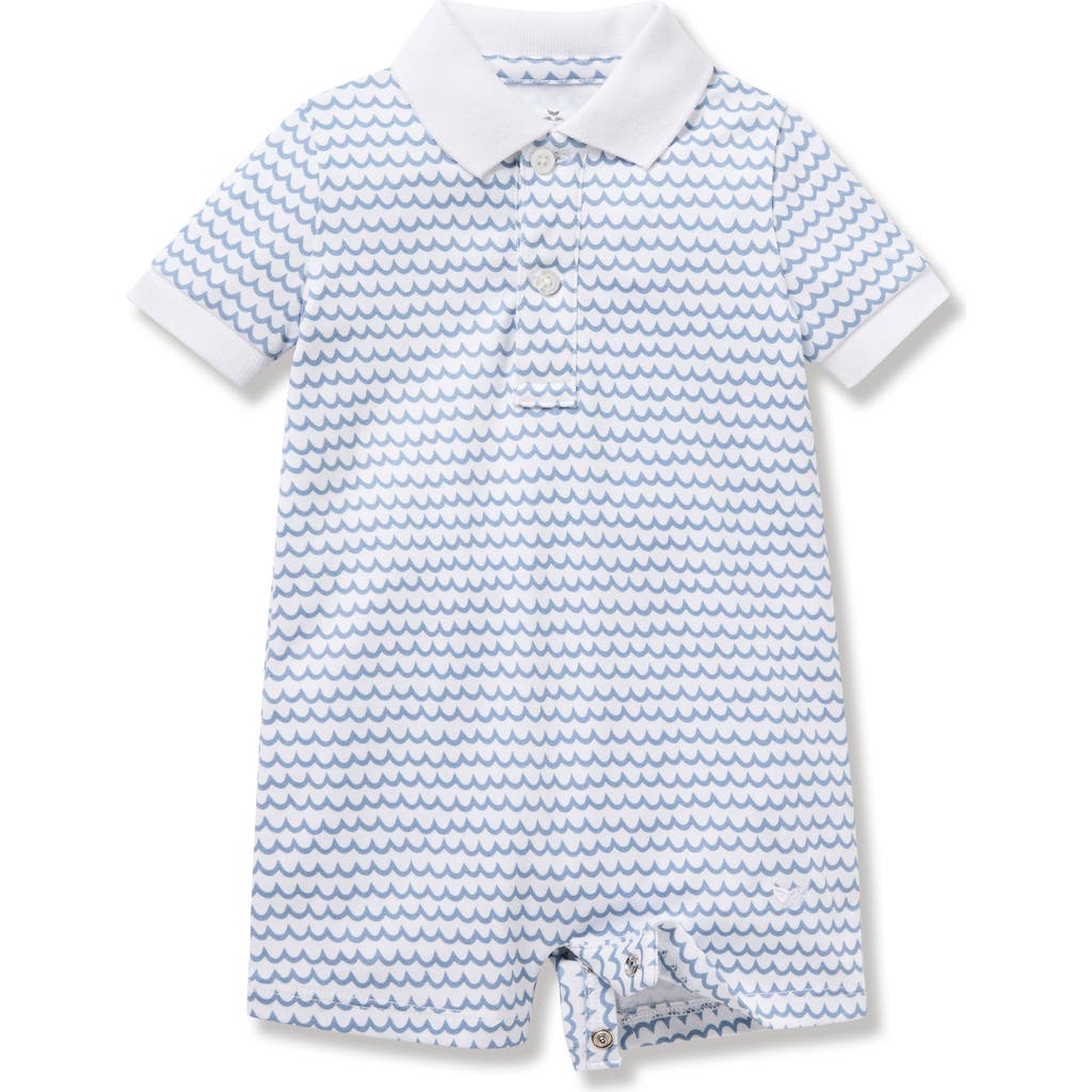 Petite Plume Petite Plume La Mer Pima Cotton Summer Romper