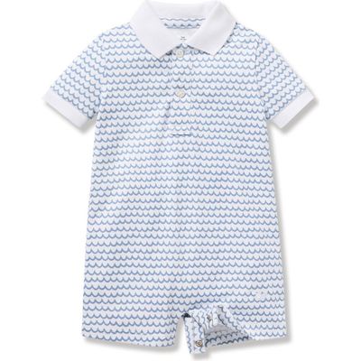 Petite Plume Petite Plume La Mer Pima Cotton Summer Romper