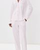 Petite Plume Petite Plume Luxe Pima Cotton Stripe Pajama Set White - 2