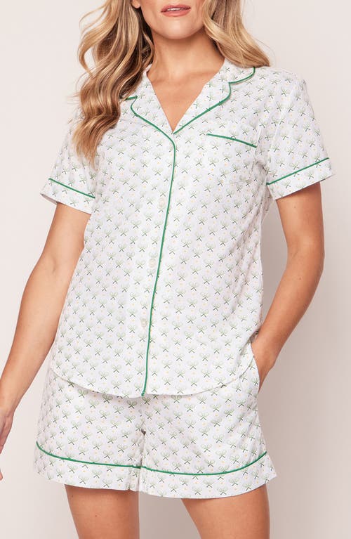 Petite Plume Petite Plume Match Point Short Cotton Pajamas