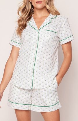 Petite Plume Petite Plume Match Point Short Cotton Pajamas