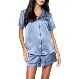 Petite Plume Petite Plume Mulberry Silk Short Pajamas