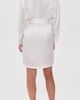 Petite Plume Petite Plume Mulberry Silk White Lace Robe White - 3