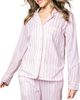 Petite Plume Petite Plume Pima Cotton Pink Stripe Pajama Set - 2