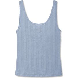 Petite Plume Petite Plume Pima Cotton Pointelle Tank