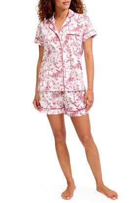 Petite Plume Petite Plume Pima Cotton Short Sleeve Pajamas