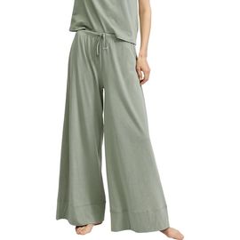 Petite Plume Petite Plume Pima Cotton Wide Leg Lounge Pants