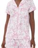 Petite Plume Petite Plume Pima Short Sleeve Sleep Set Pink - 1