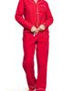 Petite Plume Petite Plume Red Flannel Pajama Set  - 1