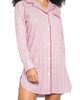 Petite Plume Petite Plume Red Ticking Stripe Cotton Nightshirt  - 1
