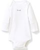 Petite Plume Petite Plume Set of 7 Assorted Pima Cotton Long Sleeve Bodysuits - 2