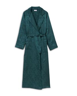 Petite Plume Petite Plume Silk Jacquard Robe