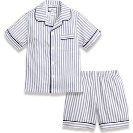 Petite Plume Petite Plume Ticking Stripe Short Pajamas