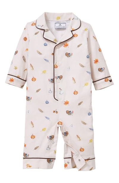 Petite Plume Petite Plume Twill Pajama Romper