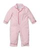 Petite Plume Petite Plume Unisex Classic Striped Ticking Romper - 1