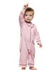 Petite Plume Petite Plume Unisex Classic Striped Ticking Romper - 3