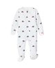 Petite Plume Petite Plume Unisex Holiday Journey Luxe Pima Cotton Footie - 1
