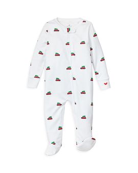 Petite Plume Petite Plume Unisex Holiday Journey Luxe Pima Cotton Footie