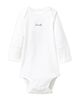 Petite Plume Petite Plume Unisex Pima French Lessons Long Sleeved Bodysuits Set, 7 Pack - 2