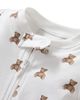 Petite Plume Petite Plume Unisex Pima Teddy Tales Footie - 2
