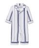 Petite Plume Petite Plume Unisex Twill Parlor Striped Classic Romper - 1
