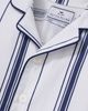 Petite Plume Petite Plume Unisex Twill Parlor Striped Classic Romper - 2