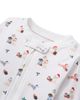 Petite Plume Petite Plume Unisex Woof de Noel Cotton Romper Footie - 2