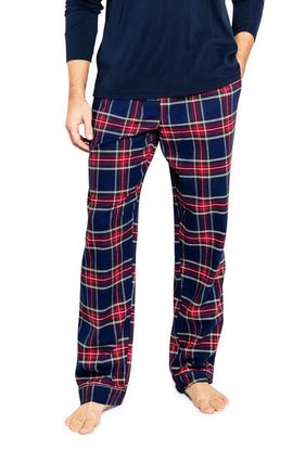 Petite Plume Petite Plume Windsor Tartan Cotton Flannel Pajama Pants