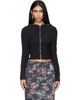 Petra Fagerstrom Petra Fagerstrom Black Jacquard Cardigan - 1