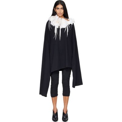Petra Fagerstrom Petra Fagerstrom Black Off Shoulder Long Sleeve Top