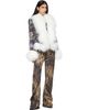 Petra Fagerstrom Petra Fagerstrom Gold & Black Jacquard Trousers - 4