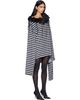 Petra Fagerstrom Petra Fagerstrom SSENSE Exclusive Black & Gray Off Shoulder Top - 2