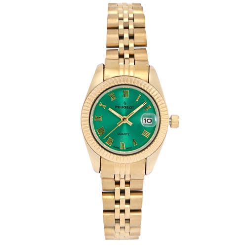 Peugeot Peugeot Luxury Small Face Fluted Bezel Bracelet Watch- 25MM
