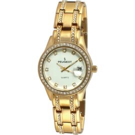 Peugeot Peugeot Luxury Swarovski Crystal Bracelet Watch- 30MM