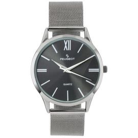 Peugeot Peugeot Minimalist Clean Dial Steel Mesh Bracelet Watch - 40MM