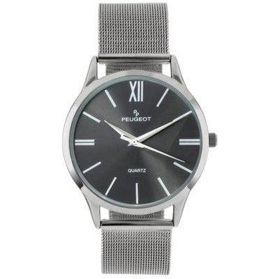 Peugeot Peugeot Minimalist Clean Dial Steel Mesh Bracelet Watch - 40MM