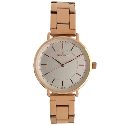 Peugeot Peugeot Sleek Minimalist Round Bracelet Watch- 30MM