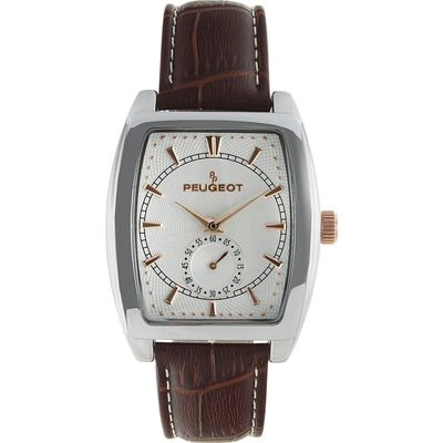 Peugeot Peugeot Vintage Remote Sweep Leather Watch - 33MM
