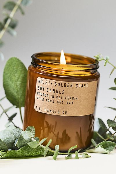 P.F. Candle Co. Fresh Golden Coast Glass Candle