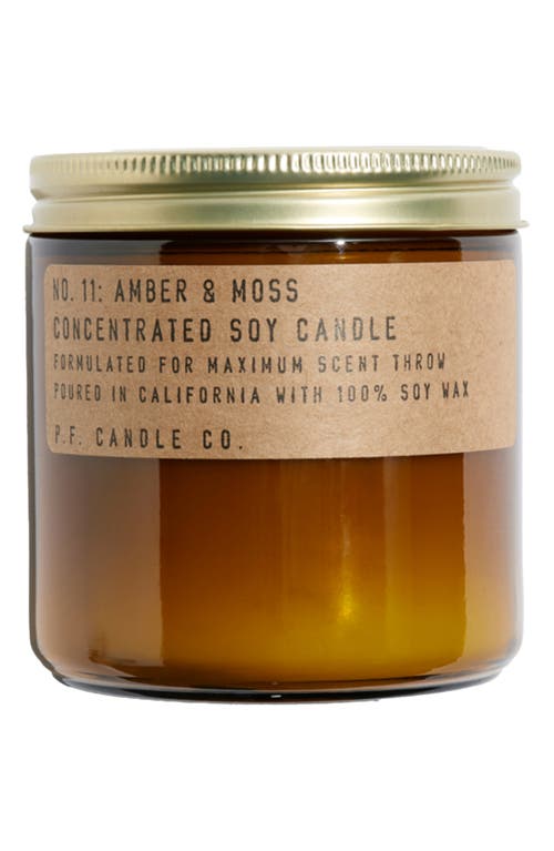 P.F. Candle Co. P.F. Candle Co. Amber & Moss Large Concentrated Candle